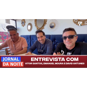 Entrevista com Vitor Santos, Emanuel Moura e David Antunes - Mai-15-2025